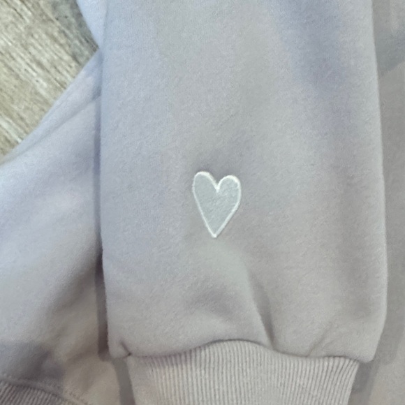 Parke Women's Lavender Valentines Day Drop Mock Neck L/XL - Picture 3 of 4